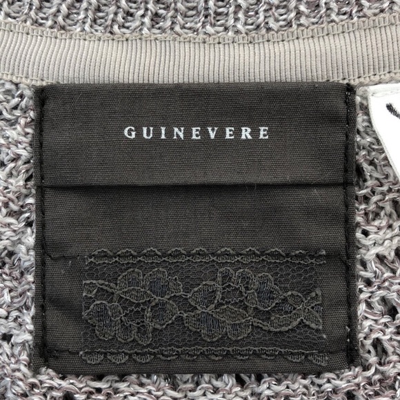 Guinevere Anthropologie Metallic Knit Sweater - Picture 4 of 7